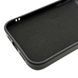 Чехол Silicone Glass Camera для iPhone 15 Pro Max Black silcam0025 фото 4