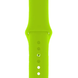 Ремінець Silicone Band для Apple Watch 42mm | 44mm | 45mm | 46mm | 49mm Neon Green 0061 фото