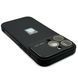 Чехол Silicone Glass Camera для iPhone 15 Pro Max Black silcam0025 фото 3