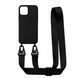 Чохол на стрічці Strap Color для iPhone 12/12 Pro Black strp0010 фото
