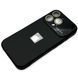 Чехол Silicone Glass Camera для iPhone 15 Pro Max Black silcam0025 фото 2