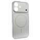 Чохол AG Glass Style для iPhone 17 Silver gls094 фото