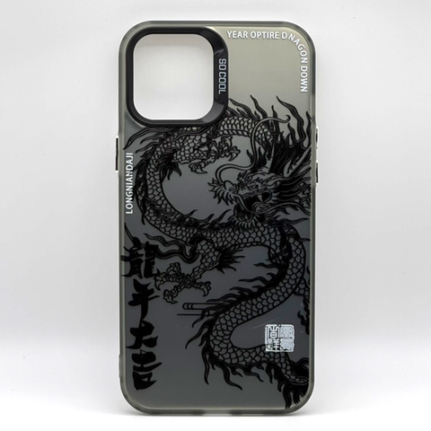 Чохол SO Cool Dragon для iPhone 14 Black scd113 фото