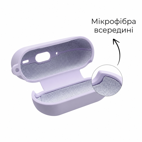 Чехол з мікрофіброю для AirPods Pro Blueberry arp0057 фото