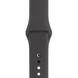 Ремінець Silicone Band для Apple Watch 42mm | 44mm | 45mm | 46mm | 49mm Charcoal Gray sb0071 фото