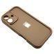 Чохол Shock Side для iPhone 16 Brown hsd00107 фото 2