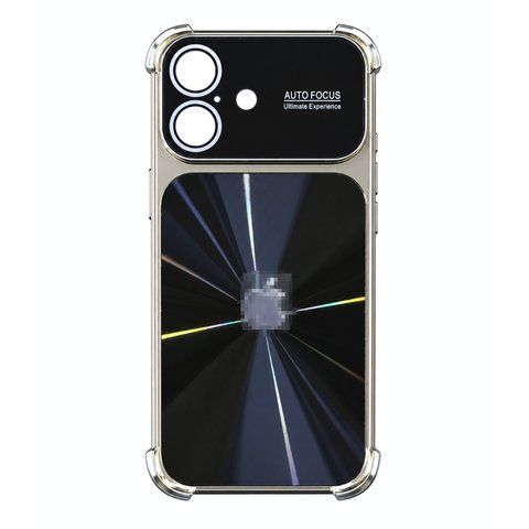 Чохол CD Laser Glass Camera для iPhone 16 Black cdl0034 фото