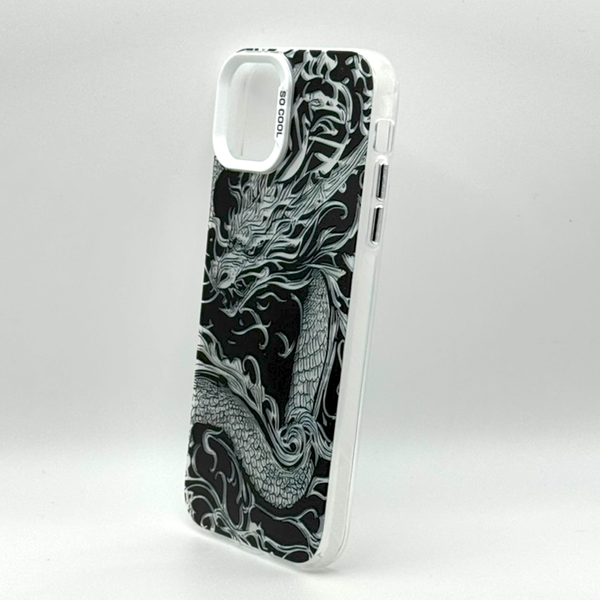 Чехол Hologram Dragon Case для iPhone 12 Mini White hd097 фото