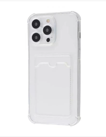 Чохол прозорий Card Holder з кишенькою для iPhone 15 Pro Max crh0021 фото