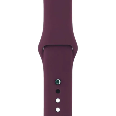 Ремінець Silicone Band для Apple Watch 42mm | 44mm | 45mm | 46mm | 49mm Plum sb0111 фото