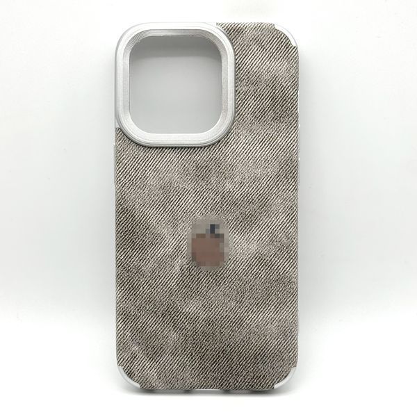 Чохол Jeans Open для iPhone 13 Pro Gray jc009 фото