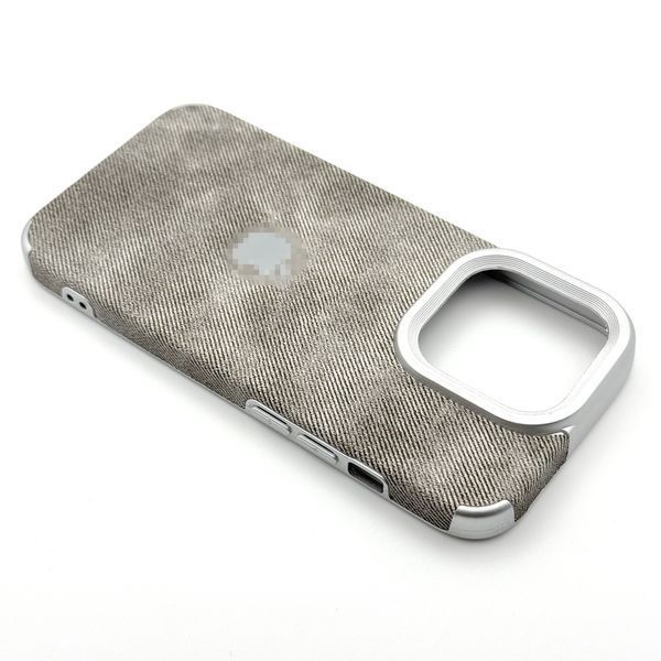 Чохол Jeans Open для iPhone 13 Pro Gray jc009 фото