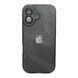 Чохол Textile Jeans with Camera Glass для iPhone 16 Black txt0026  фото 1