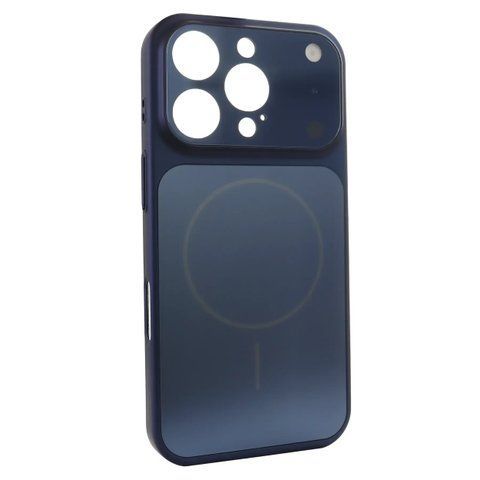 Чохол AG Glass Style для iPhone 14 Pro Blue gls050 фото