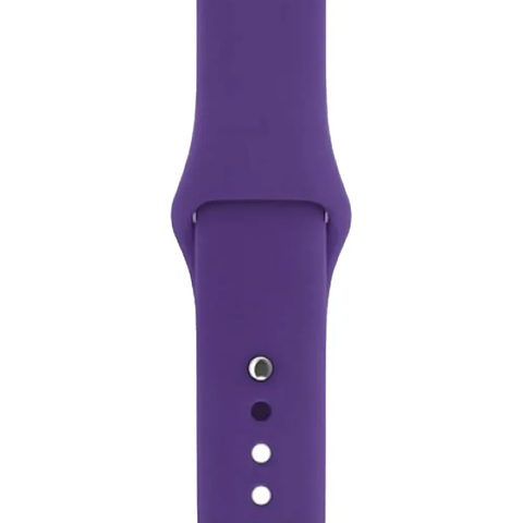 Ремінець Silicone Band для Apple Watch 42mm | 44mm | 45mm | 46mm | 49mm Purple sb0121 фото