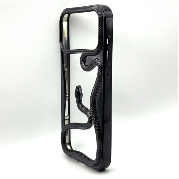 Чохол TPU Snake для iPhone 17 Pro Max Black snk037 фото