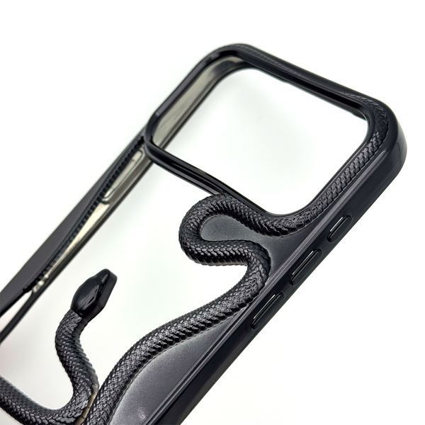 Чохол TPU Snake для iPhone 17 Pro Max Black snk037 фото