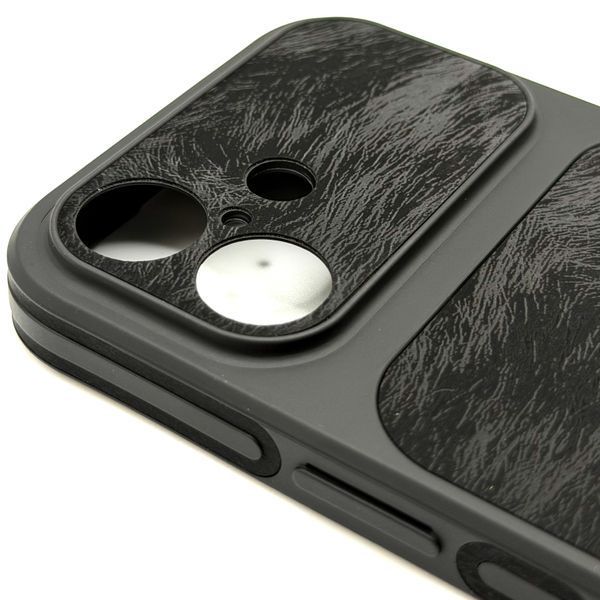 Чехол TPU Textile для iPhone 16 Black tputxt030 фото