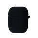 Чехол з мікрофіброю для AirPods 1/2 Black arp001 фото