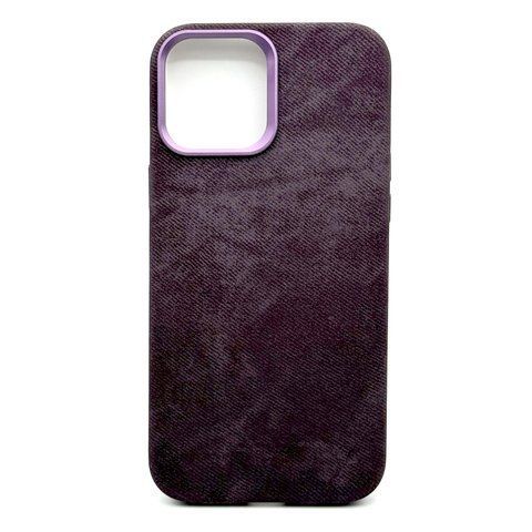 Чохол Denim Case with MagSafe для iPhone 14 Pro Max Deep Purple dnm0011 фото