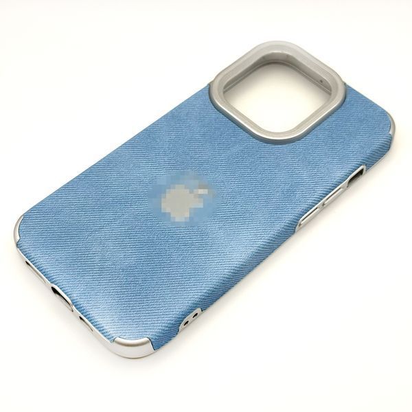 Чохол Jeans Open для iPhone 15 Pro Blue jc012 фото