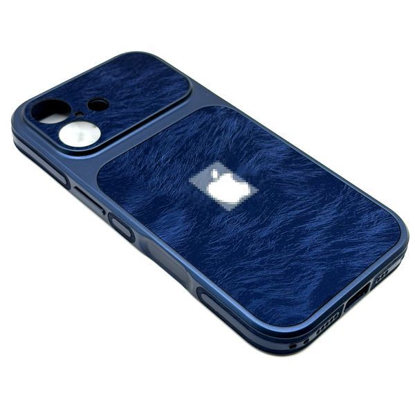 Чехол TPU Textile для iPhone 16 Blue tputxt031 фото