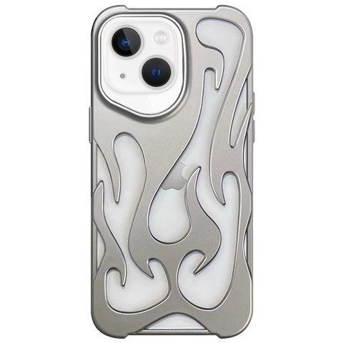 Чохол TPU Winfire для iPhone 14 Plus Silver wf043 фото