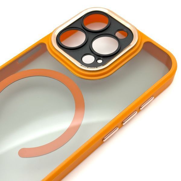 Чохол Toning Pixel with Magsafe для iPhone 16 Pro Orange tng0020 фото