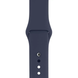 Ремінець Silicone Band для Apple Watch 42mm | 44mm | 45mm | 46mm | 49mm Midnight Blue sb0151 фото