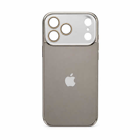 Чохол Glass Logo Style для iPhone 17 Pro Silver glslogo004 фото