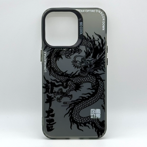 Чохол SO Cool Dragon для iPhone 14 Pro Black scd061 фото
