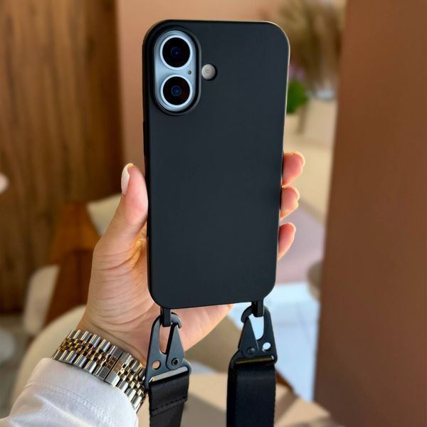 Чохол на стрічці Strap Color для iPhone 17 Pro Max Pink Sand strp0067 фото