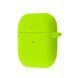 Чехол з мікрофіброю для AirPods 1/2 Neon Green arp009 фото