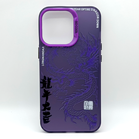Чохол SO Cool Dragon для iPhone 13 Pro Purple scd056 фото