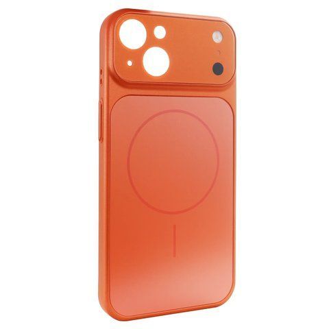 Чохол AG Glass Style для iPhone 14 Plus Orange gls104 фото