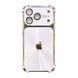 Чохол CD Laser Glass Camera для iPhone 17 Pro Max White cdl0045  фото
