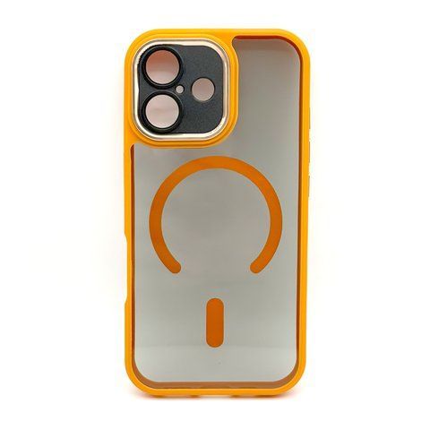 Чохол Toning Pixel with Magsafe для iPhone 16 Orange tng0028 фото