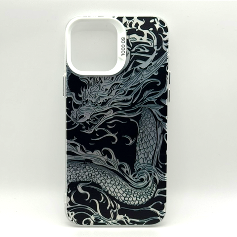 Чехол Hologram Dragon Case для iPhone 12 Pro Max White hd013 фото