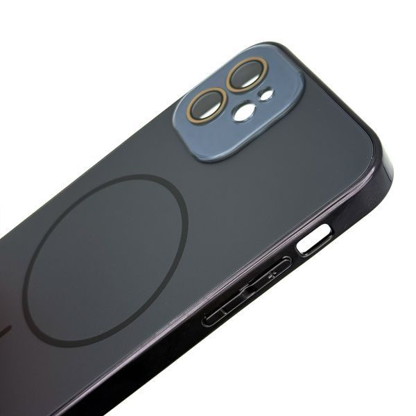 Чохол Matte TPU Camera MagSafe для iPhone 12 Graphite tpum002 фото