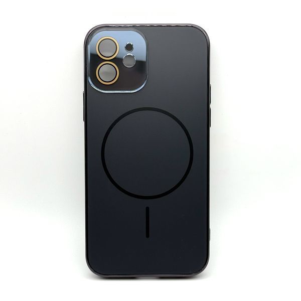 Чохол Matte TPU Camera MagSafe для iPhone 12 Graphite tpum002 фото