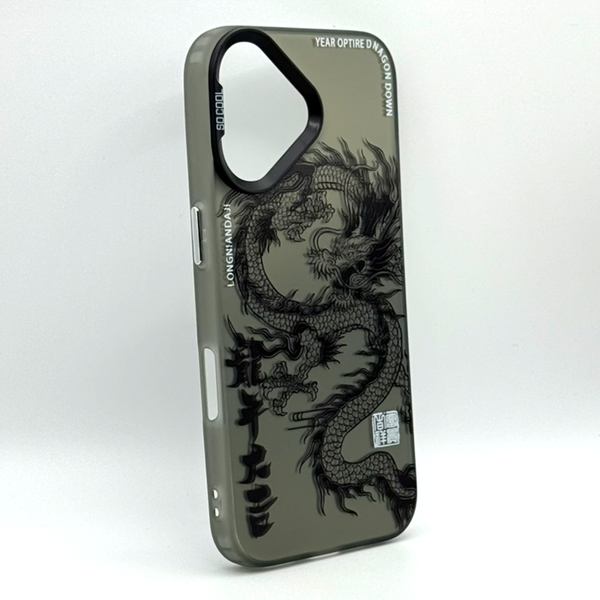 Чохол SO Cool Dragon для iPhone 17 Black scd131 фото