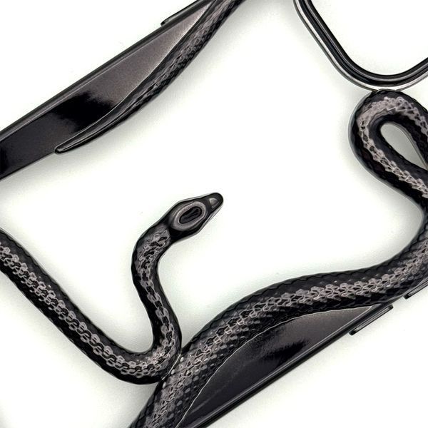 Чехол TPU Snake для iPhone 13 Black snk001 фото
