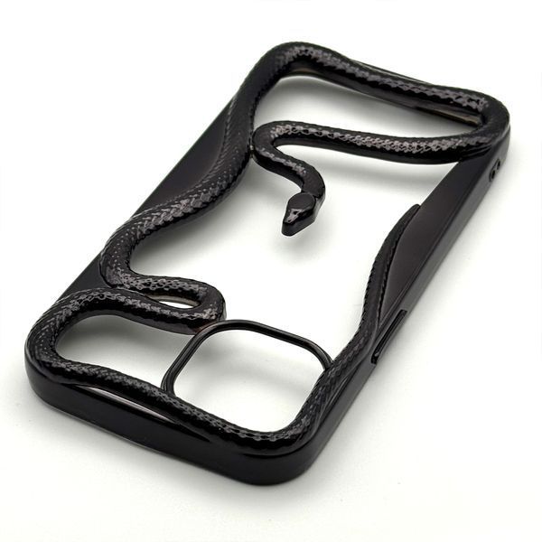 Чехол TPU Snake для iPhone 13 Black snk001 фото