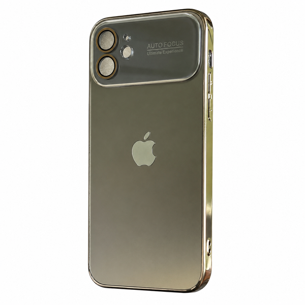 Чохол Glass Logo Style для iPhone 12 Silver glslogo0012 фото